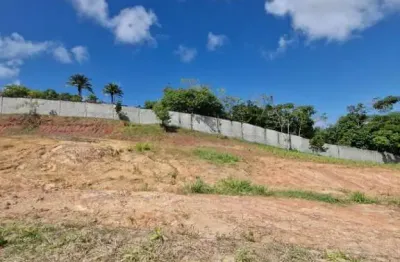 Terreno em condomínio fechado à venda na rua lagoa branca, abrantes, camaçari por r$ 250.000