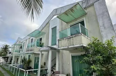 Casa em condomínio fechado com 2 quartos à venda na rua milena ramone alencar ramos, 433, ipitanga, lauro de freitas, 53 m2 por r$ 280.000