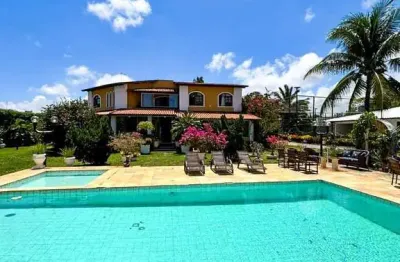 Casa com 5 quartos à venda na avenida santos dumont, portão, lauro de freitas por r$ 3.800.000