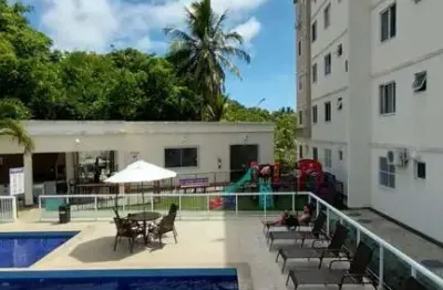 Apartamento com 2 quartos à venda na rua marta aguiar da silva, vida nova, lauro de freitas, 48 m2 por r$ 180.000