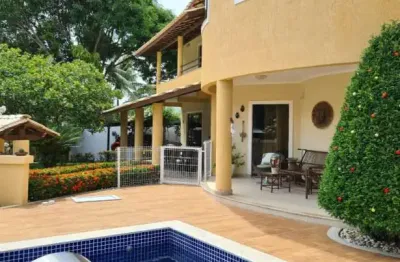 Casa com 4 quartos à venda na avenida santos dumont, estrada do coco, lauro de freitas por r$ 1.300.000