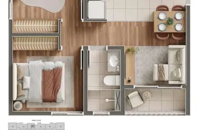 Apartamento à venda na rua dos ladrilhos, jardim vitória, embu das artes - sp