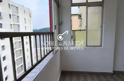 Apartamento à venda na rua cândido rodrigues, centro, são vicente - sp