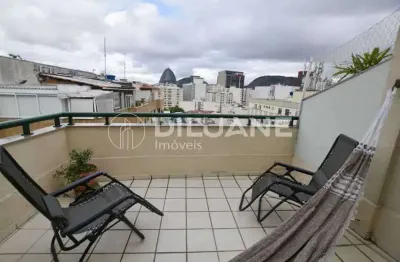 Cobertura à venda na rua assunção, botafogo, rio de janeiro - rj