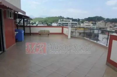 Cobertura à venda na rua cardo santo, vila valqueire, rio de janeiro - rj