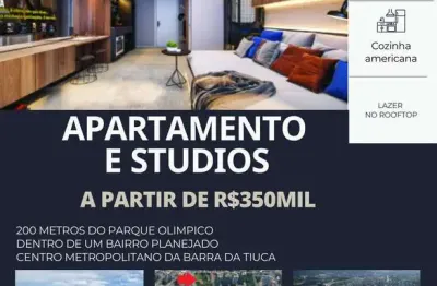 Studio à venda na avenida embaixador abelardo bueno, barra olímpica, rio de janeiro - rj