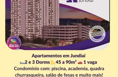 Apartamento à venda na Rua Ângelo Corradini, Vila Nambi, Jundiaí - SP