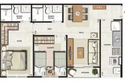 Apartamento à venda na estrada dos bandeirantes, jacarepaguá, rio de janeiro - rj