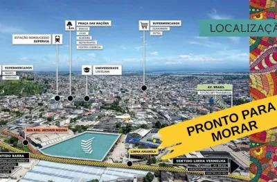 Apartamento à venda na rua engenheiro artur moura, bonsucesso, rio de janeiro - rj