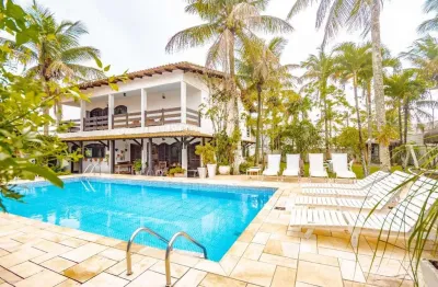 Casa de condomínio à venda na avenida kensei tamayose, jardim acapulco, guarujá - sp