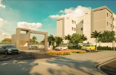 Encantador apartamento com 2 quartos no condomínio chapada dos pinhais