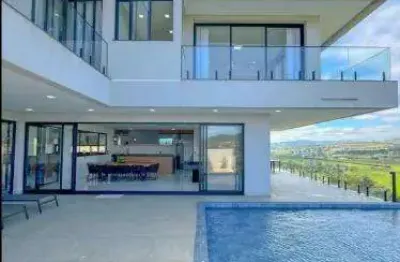 Casa em condomínio mobiliada para venda em atibaia, guaxinduva, 5 dormitórios, 5 suítes, 7 banheiros, 4 vagas