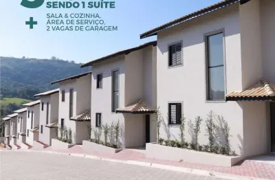 Casa em condomínio para venda em atibaia, ribeirão dos porcos, 3 dormitórios, 1 suíte, 2 banheiros, 2 vagas