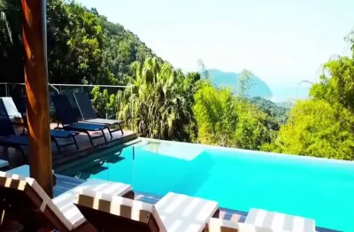 Casa para venda condomínio tijucopava, praia de são pedro, guarujá