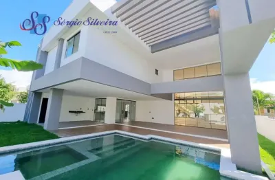 Belíssima casa alto padrão no alphaville fortaleza com 5 suítes