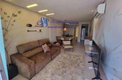 Amplo apartamento mobiliado no paraíso das dunas com 2 suítes