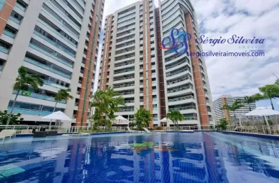 Apartamento nascente e semi mobiliado no luciano cavalcante com 3 suítes