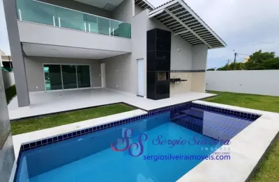 Excelente casa no alphaville fortaleza com 4 suítes.