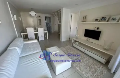 Cobertura com 4 dormitórios à venda, 200 m² por r$ 1.200.000,00 - porto das dunas - aquiraz/ce