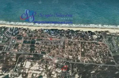 Terreno em localização privilegiada no porto das dunas com 7.621m²