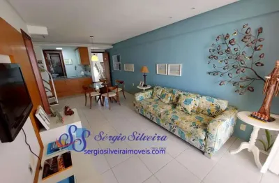 Linda cobertura duplex vista mar no portamaris resort