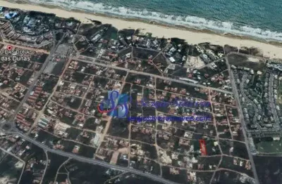 Terreno vista mar com 1.609m² em excelente localização no porto das dunas