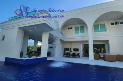 Casa neoclássica de alto padrão no alphaville fortaleza.