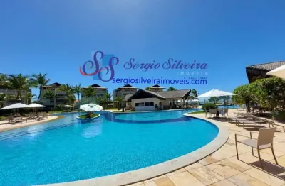 Apartamento térreo, nascente e mobiliado no portamaris com 3 suítes - porto das dunas