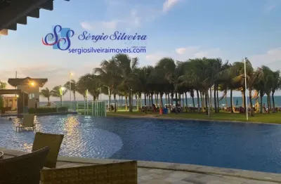 Apartamento nascente com linda vista mar no aquiraz riviera.