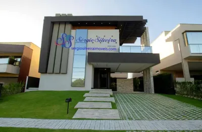 Belíssima casa com 5 suítes no alphaville fortaleza.