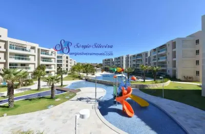 Apartamento mobiliado em aquiraz riviera beach place com  3 quartos.