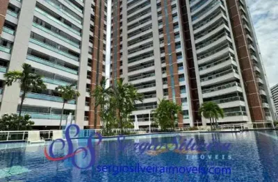 Apartamento com 4 suítes e lazer completo no guararapes