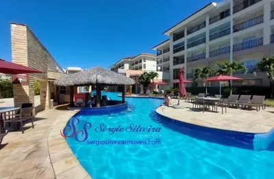 Apartamento mobiliado no wellness beach park com lazer completo.
