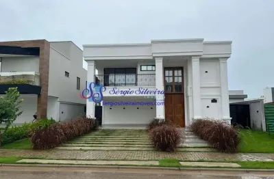 Belíssima casa para aluguel na cidade alpha com 5 suítes