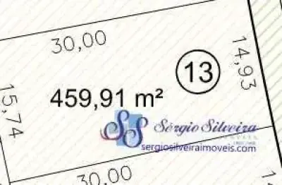 Lote com 459,91m² em excelente localização na cidade alpha!