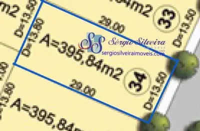 Lote nascente em excelente localização com 395,84m² no jardins ibiza
