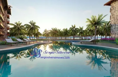 Breve lançamento! apartamento com linda vista mar e 4 suítes no goa beach - porto das dunas