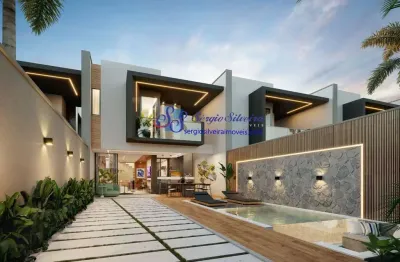 Belíssima casa com 4 suítes e piscina privativa em eusébio.