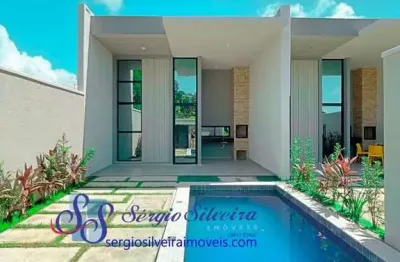 Casa em condomínio fechado com 3 quartos à venda no Precabura, Eusébio 