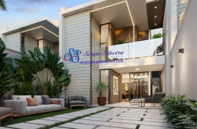 Casa duplex de alto padrão com 4 suítes em eusébio!