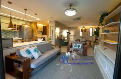 Luxuoso apartamento térreo todo mobiliado, com 3 suítes no porto das dunas - mandara kauai