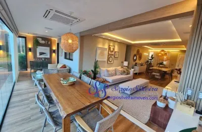 Luxuoso apartamento no mandara kauai com 3 suítes e garden privativo.