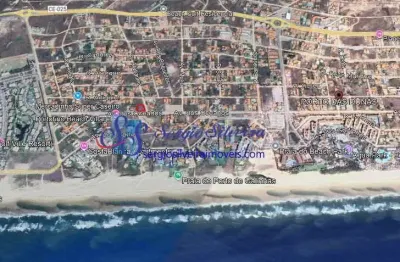 Amplo terreno com 1.386m² próximo da praia - porto das dunas