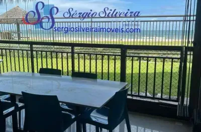 Apartamento nascente, térreo, mobiliado e com vista para o mar no aquiraz riviera.