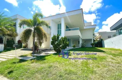 Belíssima casa duplex com 4 suítes no alphaville fortaleza.