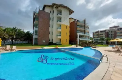 Apartamento porteira fechada em porto das dunas com vista para o mar!