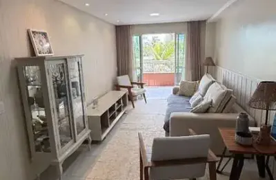 Apartamento porteira fechada, nascente e com vista mar em porto das dunas