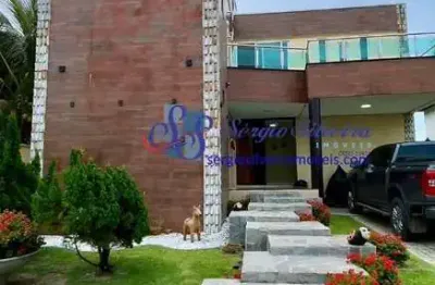 Casa em condomínio fechado com 5 quartos à venda no Porto das Dunas, Aquiraz 