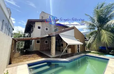 Casa ampla com 3 suítes e piscina privativa no jardins ibiza - eusébio.