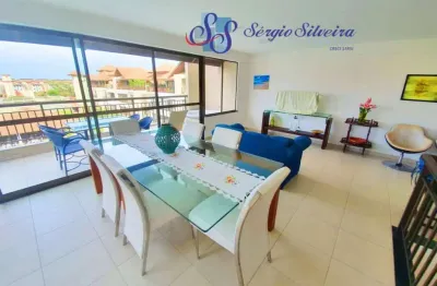 Cobertura duplex mobiliada no porto das dunas com 3 suítes